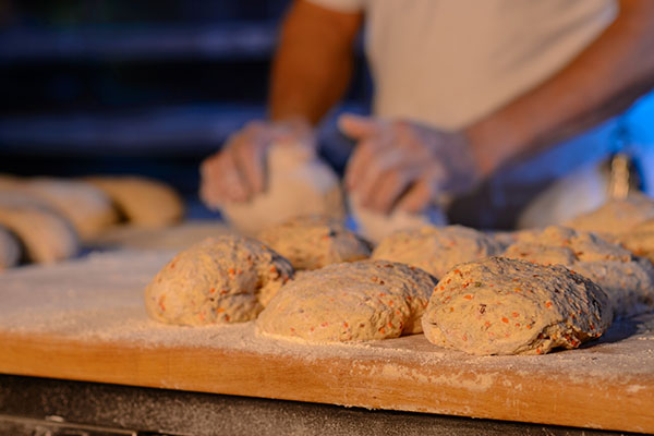 Brot frisch zubereitet