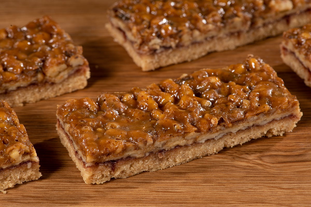 HimbeerWalnussSchnitte